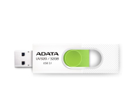 ADATA 32GB UV320 biało-zielony - 425784 - zdjęcie 2